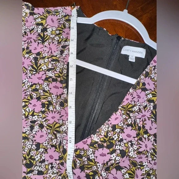 Lost + Wander Lovestoned Maxi Dress Women's Floral Tiered Lined Dress Size Small - Picture 9 of 14